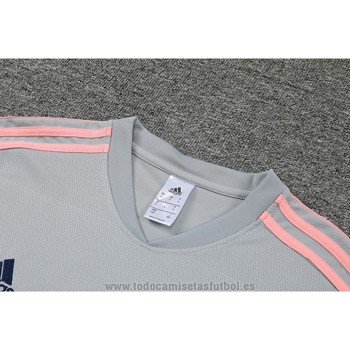 Chandal del Arsenal Manga Corta 2022-2023 Gris - Pantalon Corto